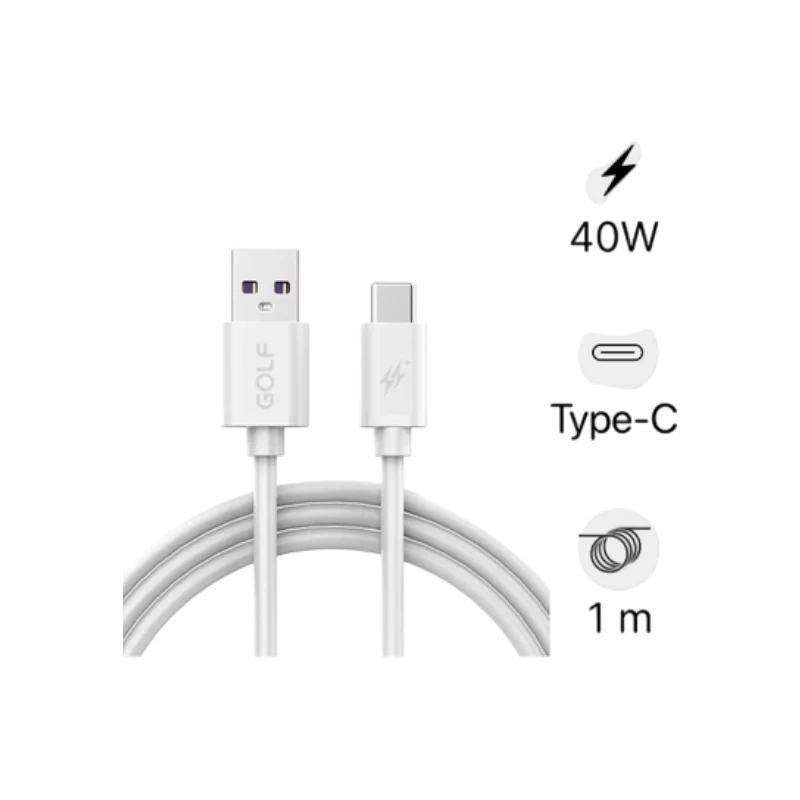 Cáp Golf USB - Type-C 5A GC-77