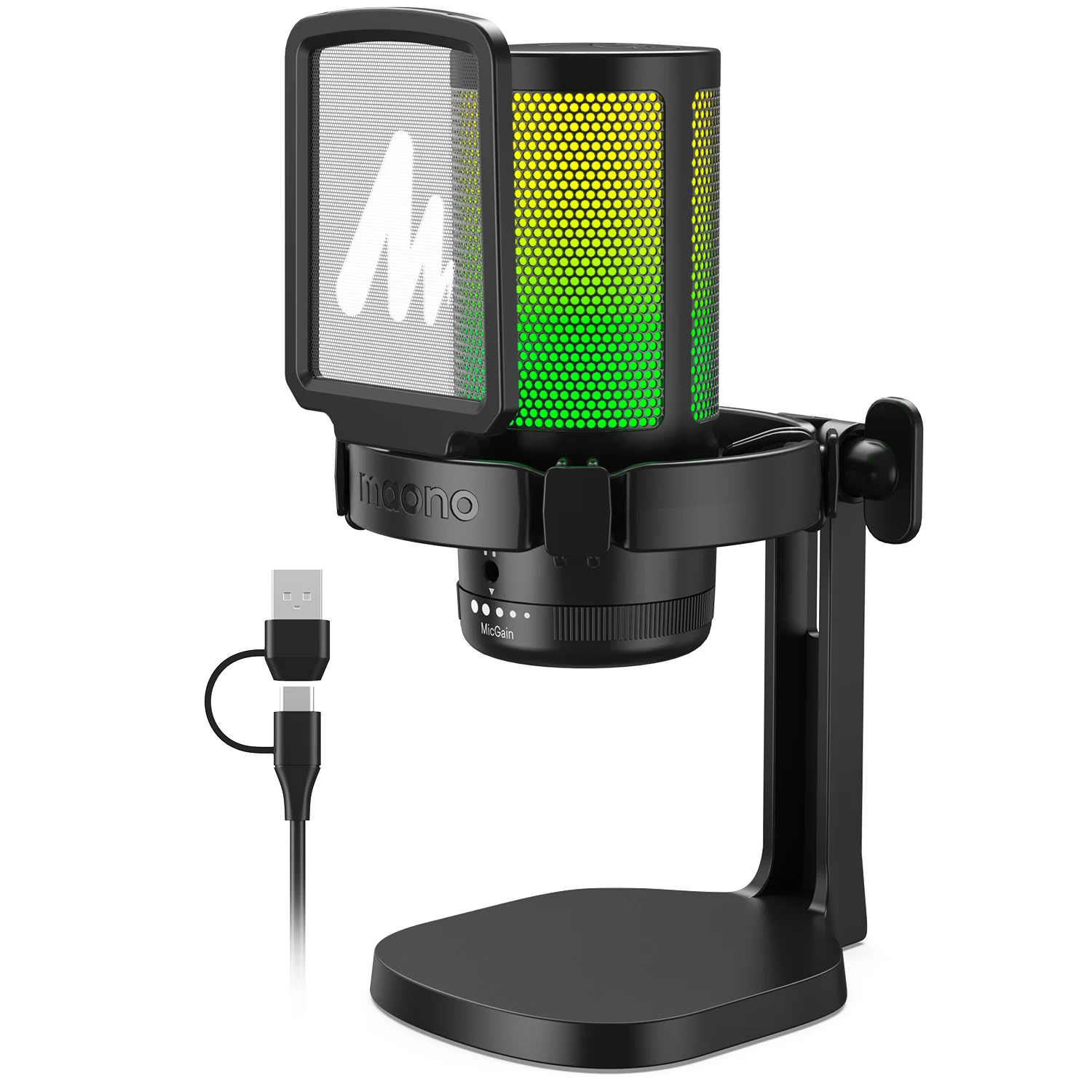 Micro thu âm có dây MAONO RGB DGM20