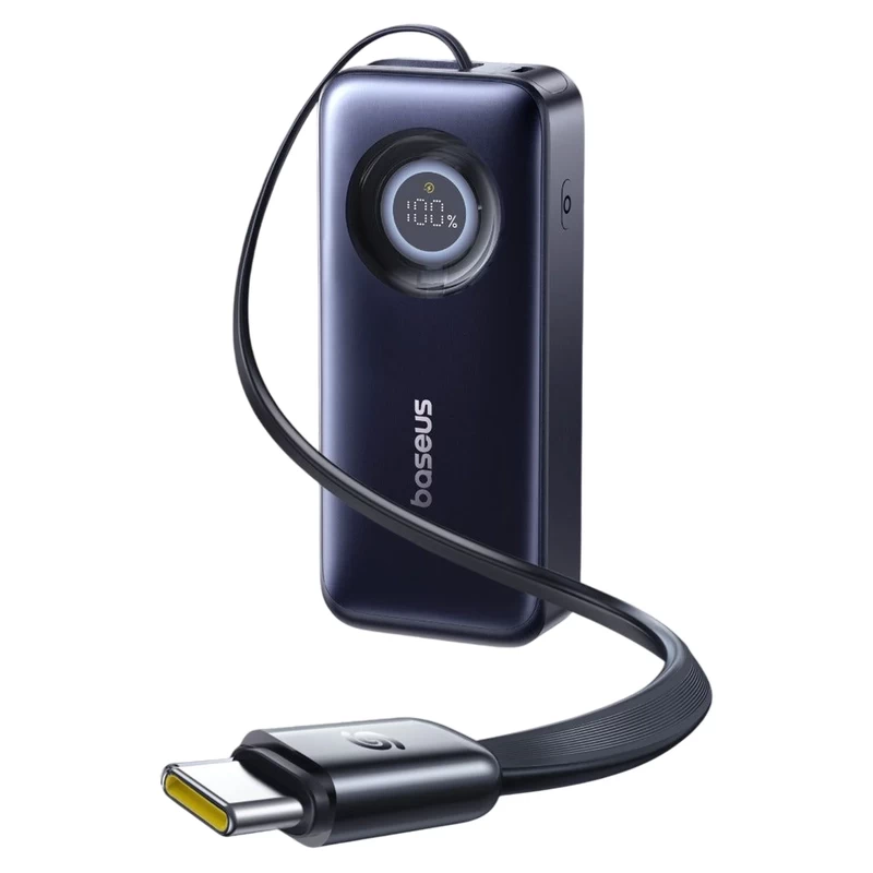Sạc dự phòng Baseus EnerCore CR11 kèm cáp Type C 10000mAh 45W