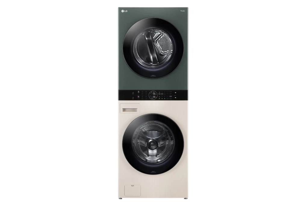 Tháp giặt sấy LG Inverter Giặt 21 kg - Sấy 16 kg WT2116SHEG