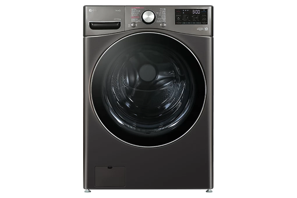 LG Inverter Giặt 21 kg - Sấy 12 kg F2721HVRB