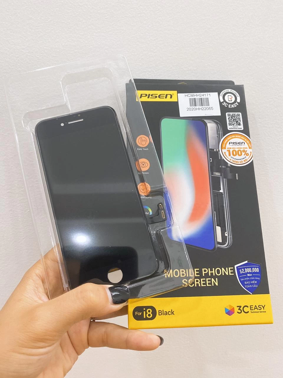 Thay Màn Hình Iphone 8 - V3.0 Chính Hãng Pisen