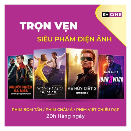 (ngừng) Trọn bộ thiết bị K+ TV Box - Gói Trọn Vẹn 3 tháng Black-6 tháng
