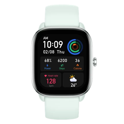 Đồng hồ Amazfit GTS 4 Mini Xanh Bạc Hà