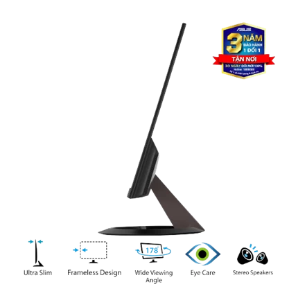 Màn hình ASUS VZ239HR - Chính hãng Màu Đen