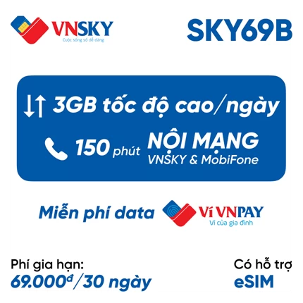 SIM VNSKY - Bộ KIT SKY69B