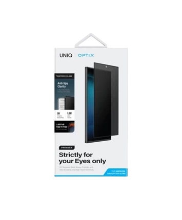 Kính chống nhìn trộm UNIQ Optix Privacy for Galaxy S24 Ultra  Clear
