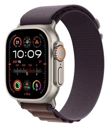 Apple Watch Ultra 2 - GPS + LTE, 49mm - Vỏ Titan Dây Quấn Alpine Chàm