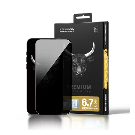 Kính cường lực Mipow Kingbull HD Anti-Spy Premium Silk for iPhone 6.3 inch  Mặc định