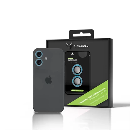 Kính cường lực Mipow Kingbull Lens Camera Protector For Iphone 6.1/6.7 inch Blue