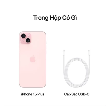 iPhone 15 Plus 256GB - Chính hãng VN/A Hồng