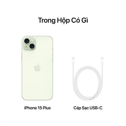 iPhone 15 Plus 256GB - Chính hãng VN/A Xanh Lá