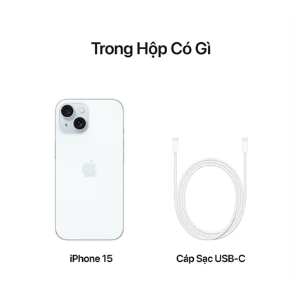 iPhone 15 256GB - Chính hãng VN/A Xanh Dương