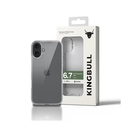 Ốp lưng Mipow Soft Transparent Case for iPhone 16 Plus 6.7 inch Trong suốt