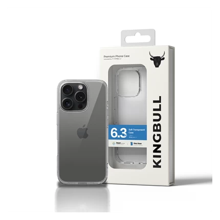 Ốp lưng Mipow Soft Transparent Case for iPhone 16 Pro 6.3 inch Trong suốt