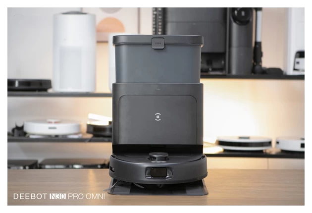 Robot hút bụi thông minh ECOVACS N30 PRO OMNI (màu đen)  - TBH