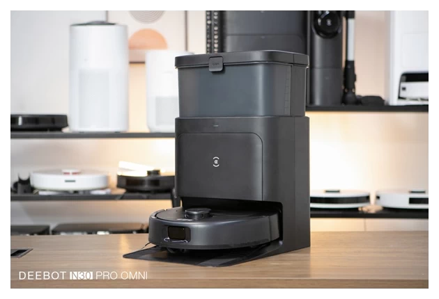 Robot hút bụi thông minh ECOVACS N30 PRO OMNI (màu đen)  - TBH