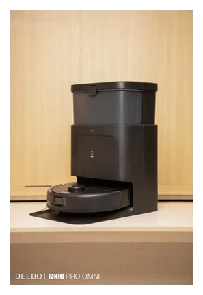 Robot hút bụi thông minh ECOVACS N30 PRO OMNI (màu đen)  - TBH