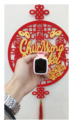 Đồng hồ thông minh đeo tay trẻ em myALO Kidsphone K74, màu hồng  - TBH