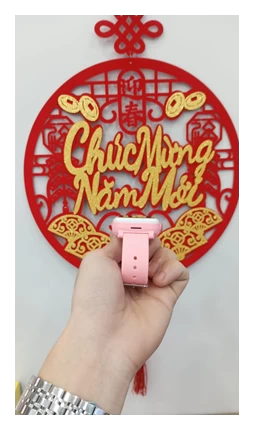 Đồng hồ thông minh đeo tay trẻ em myALO Kidsphone K74, màu hồng  - TBH