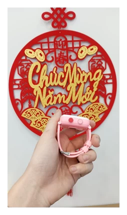 Đồng hồ thông minh đeo tay trẻ em myALO Kidsphone K74, màu hồng  - TBH