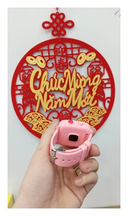 Đồng hồ thông minh đeo tay trẻ em myALO Kidsphone K74, màu hồng  - TBH