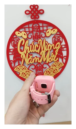 Đồng hồ thông minh đeo tay trẻ em myALO Kidsphone K74, màu hồng  - TBH