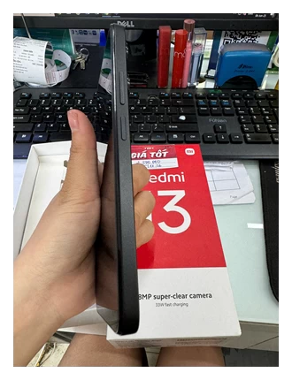 Điện thoại di động Redmi 13 Midnight Black 6GB RAM 128GB ROM (2404ARN45A)- TBH - TBH