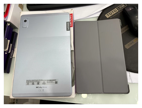 Máy tính bảng Lenovo Tab M9, MTK Helio G80, 3GB, 32GB eMMC, 9HD IPS MT, 8MP/2MP WC, ac+BT, Android 12, Xanh (Frost Blue), 2Y WTY - Cũ