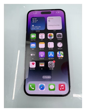 ĐTDĐ Apple iPhone 14 Pro Max 128GB Deep Purple_MQ9T3VN/A - Cũ