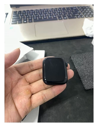 Đồng hồ Apple Watch Series 9 GPS + Cellular, 45mm Midnight Aluminium Case with Midnight Sport Band - S/M (Demo) - TBH