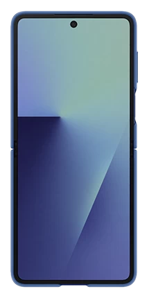 Ốp lưng Silicone kèm vòng Galaxy Z Flip7 Xanh Blue