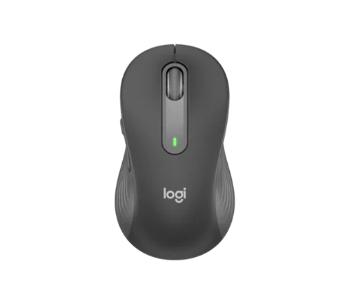 Chuột không dây Logitech M650 Signature (USB/Bluetooth/Pin AA) Size L Màu Đen