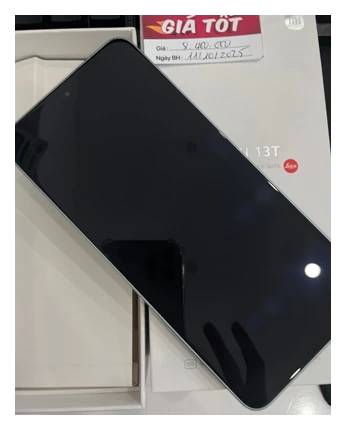 Điện thoại di động Xiaomi 13T - Xanh Lá (2306EPN60G) 6.67/MTK D8200 Ultra/12G/256G/50MP+50MP+12MP/20MP/5000mAh - Cũ