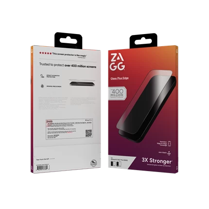 Dán cường lực ZAGG Plus Edge WT iPhone 17 / 17 Pro - 100120393 Mặc định