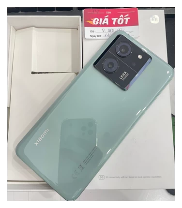 Điện thoại di động Xiaomi 13T - Xanh Lá (2306EPN60G) 6.67/MTK D8200 Ultra/12G/256G/50MP+50MP+12MP/20MP/5000mAh - Cũ