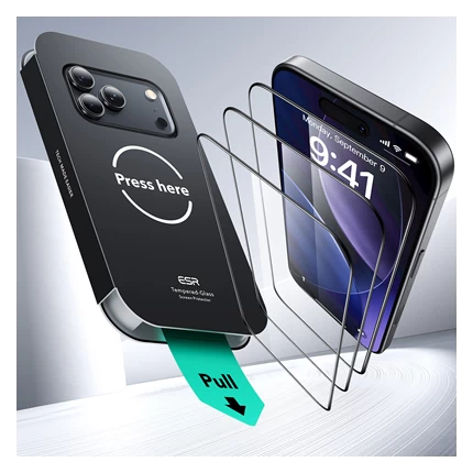 Dán cường lực ESR Tempered-Glass cho iPhone 17 Pro Max 1D880 Mặc định