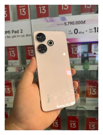 Điện thoại di động Redmi 13 Pearl Pink 8GB RAM 128GB ROM