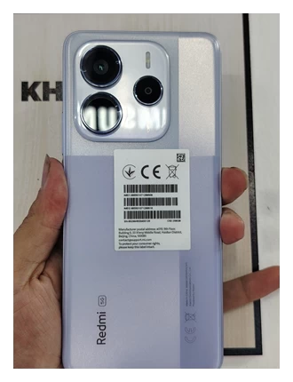 ĐIỆN THOẠI DI ĐỘNG (TEL) REDMI NOTE 14 5G 6.67/MTK D7025 ULTRA/8G/256G/108+8+2MP/20MP/5110mAh (24094RAD4G)/LAVENDER PURPLE