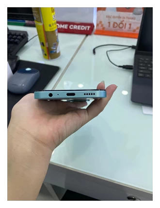 Điện thoại thông minh Honor X6c (6+128GB) Xanh (Ocean Cyan)_NIC-LX2