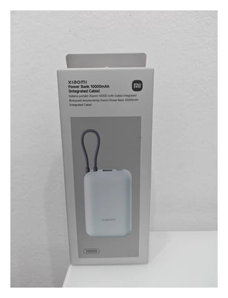 (POWER BANK) Xiaomi Power Bank 10000mAh (Integrated Cable) Xanh