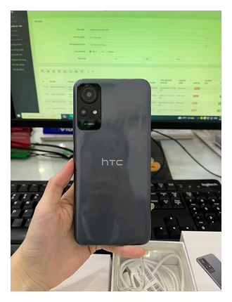 Điện thoại di động HTC Wildfire E3 lite (4GB/64GB) - Ghi (Grey)