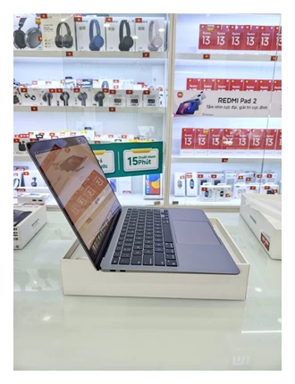 MTXT MacBook Air 13-inch, Apple M1/8GB/256GB, Space Grey - MGN63SA/A - SHXJMD3JJ1WFV - MAM1256B - TBH