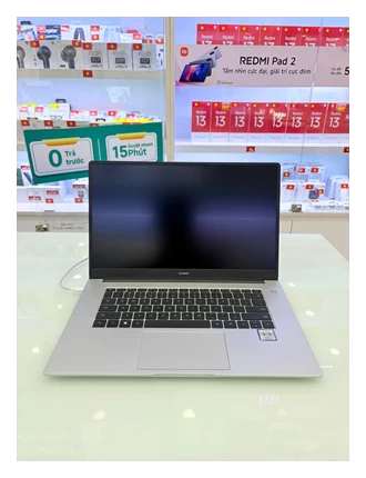 Máy tính xách tay HUAWEI BoM-WFP9 MateBook D15 AMD_R7-5700U/8GD4/512GSSD/15.6FHD/ALU/FP/BT/IPS/56Wh/WIN11HOME/Bạc(6941487296460) - TBH