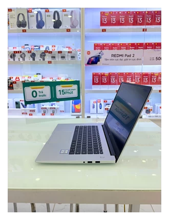 Máy tính xách tay HUAWEI BoM-WFP9 MateBook D15 AMD_R7-5700U/8GD4/512GSSD/15.6FHD/ALU/FP/BT/IPS/56Wh/WIN11HOME/Bạc(6941487296460) - TBH