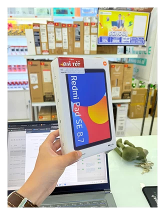 Máy tính bảng REDMI PAD SE 8.7 WIFI 8.7/MTK G85/4G/128G/8MP/5MP/6650mAh (24075RP89G)/XÁM-TBH-28 Trần Phú