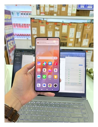 Điện thoại di động REDMI NOTE 13 PRO+ 5G 6.67/MTK D7200 Ultra/8G/256G/200+8+2MP/16MP/5000mAh (23090RA98G)/ĐEN(6941812750742) - 8 - TBH