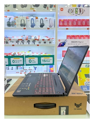 Máy tính xách tay Asus FA506N(R7-7435HS; 16GB; 512GB SSD; RTX2050/4GB; 15.6 FHD; Win11; Đen; Chuột; FA506NFR-HN075W) - s6nrcx02z - TBH