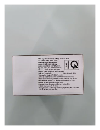 Điện thoại di động TCL 505 T509K (4+128GB) Space Gray