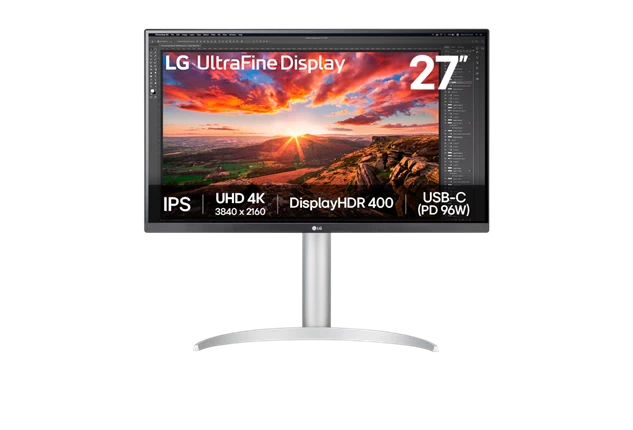 Màn Hình LG 27UP850K-W (27 inch/UHD/Nano IPS/60Hz/5ms/loa) - Chính hãng